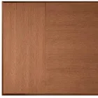 Mesa Extensible 160/240x90 cm Fabricada en Nogal y Hierro - Nodo viadurini