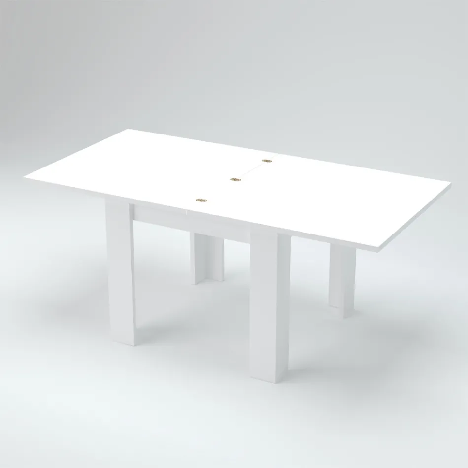 Mesa extensible de madera sostenible hasta 180 cm - Perro viadurini