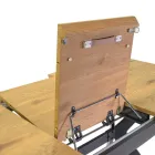 Mesa extensible 180 cm en MDF Efecto Madera con veta gofrada - Espuma viadurini