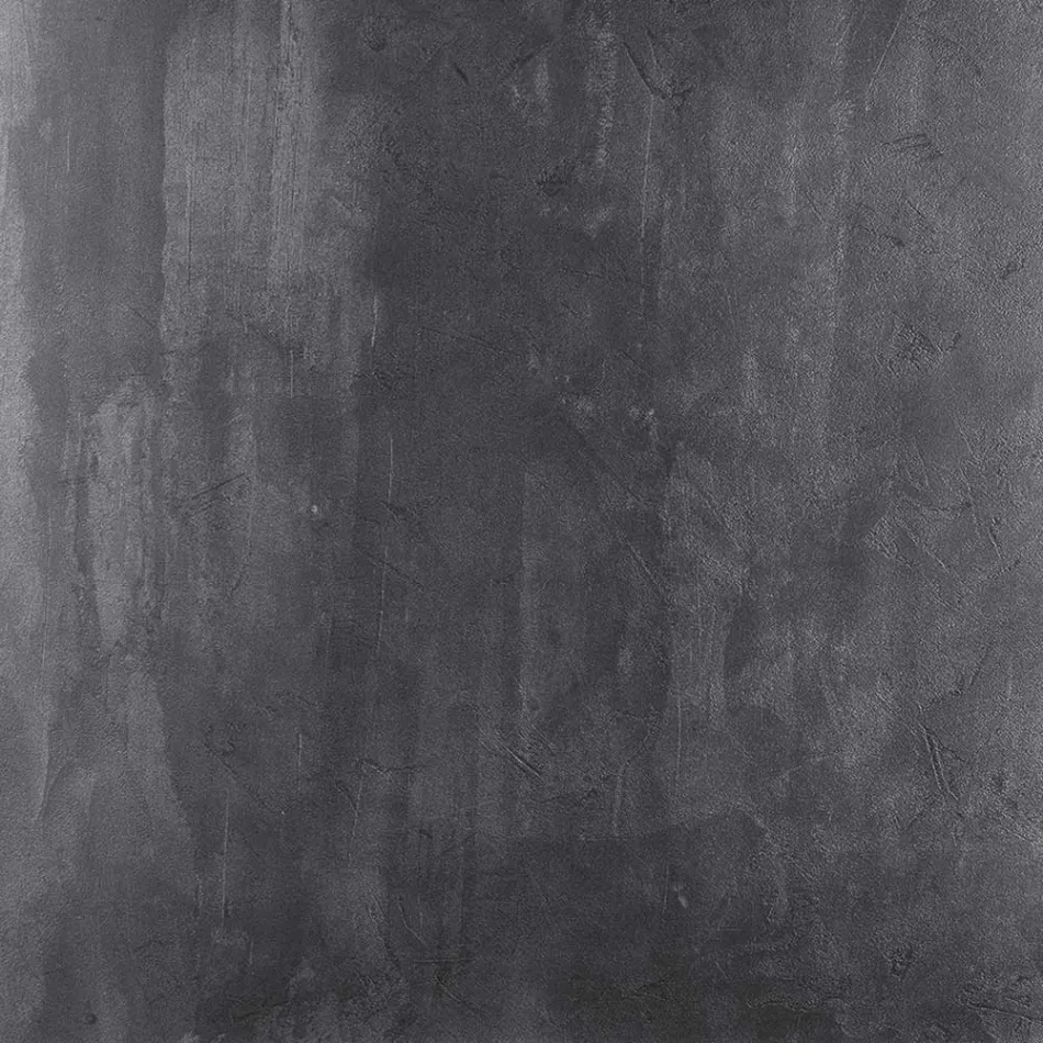 Mesa extensible hasta 180 cm en metal antracita Made in Italy - Beatrise viadurini