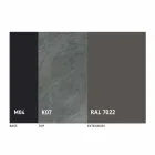 Mesa de comedor extensible hasta 2,8 m con patas de cerámica y metal - Paoluccio viadurini