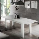Mesa de comedor de diseño extensible a 210 cm en madera sostenible - Perro viadurini