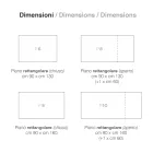 Mesa extensible hasta 220 cm en Haya y Melamina Made in Italy - Toles viadurini