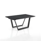 Mesa Extensible hasta 240 cm en Acero Gris - Bonito viadurini