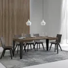 Mesa extensible hasta 284 cm en diferentes medidas y acabados Made in Italy - Playa viadurini