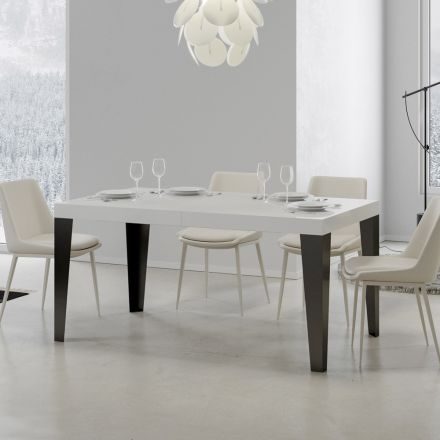 Mesa extensible hasta 440 cm en diferentes medidas y acabados Made in Italy - Playa viadurini