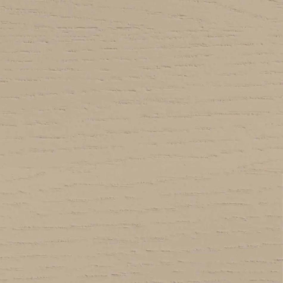 Mesa extensible con tapa de madera de nogal Tanganika y patas de metal - Ketla viadurini