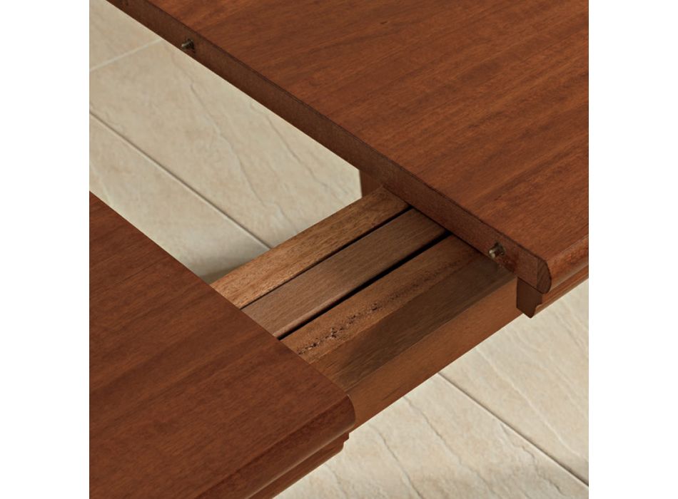 Mesa de comedor de madera de diseño de 14 plazas hasta 380 cm - Marzena viadurini