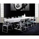 Mesa extensible de mesa en mesa de comedor Gilmore viadurini
