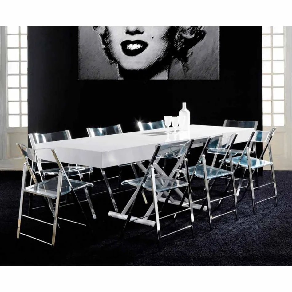 Mesa extensible de mesa en mesa de comedor Gilmore viadurini