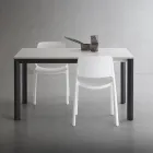 Mesa extensible de hasta 232 cm cuadrados en HPL Made in Italy - Filiberto viadurini
