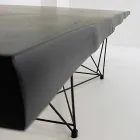 Mesa Extensible hasta 300 cm en Madera Chapada Hecho en Italia - Ezzellino viadurini