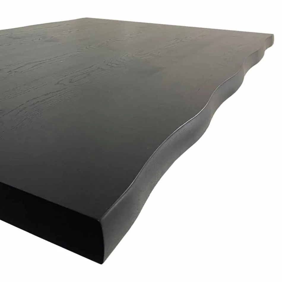 Mesa Extensible hasta 300 cm en Madera Chapada Hecho en Italia - Ezzellino viadurini