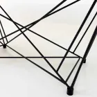 Mesa Extensible hasta 300 cm en Madera Chapada Hecho en Italia - Ezzellino viadurini