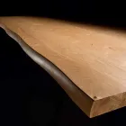 Mesa Extensible hasta 300 cm en Madera Chapada Hecho en Italia - Ezzellino viadurini