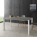 Mesa extensible hasta 3 metros en aluminio y melamina Urbino