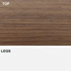 Mesa extensible hasta 300 cm con tapa chapada Made in Italy - Grotta viadurini