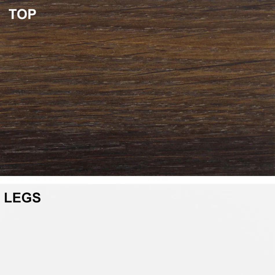 Mesa extensible hasta 300 cm con tapa chapada Made in Italy - Grotta viadurini