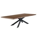 Mesa extensible hasta 300 cm con tapa chapada Made in Italy - Grotta