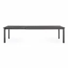 Mesa extensible de aluminio de diseño moderno para Homemotion al aire libre - Casper viadurini