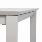 Mesa extensible de aluminio de diseño moderno para Homemotion al aire libre - Casper viadurini