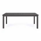 Mesa extensible de aluminio de diseño moderno para Homemotion al aire libre - Casper viadurini