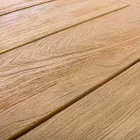 Mesa extensible de diseño de jardín de madera para 6 personas Homemotion - Hunter viadurini