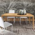 Mesa extensible en madera maciza de fresno Made in Italy - Judit