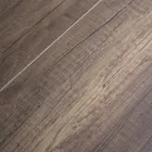 Mesa Extensible en Madera de Melamina y Bajo de Hierro Antracita - Sassone viadurini