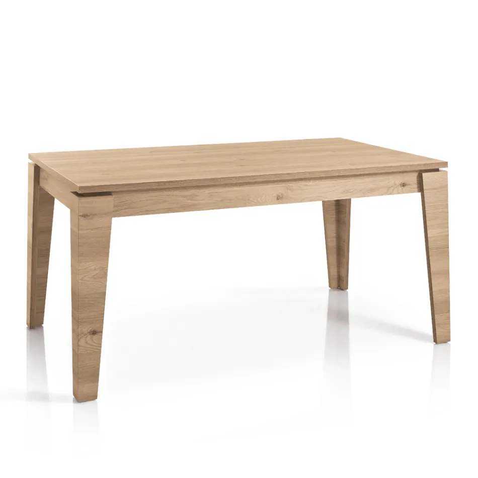 Mesa Extensible de Melamina en Diferentes Acabados Made in Italy - Lily viadurini