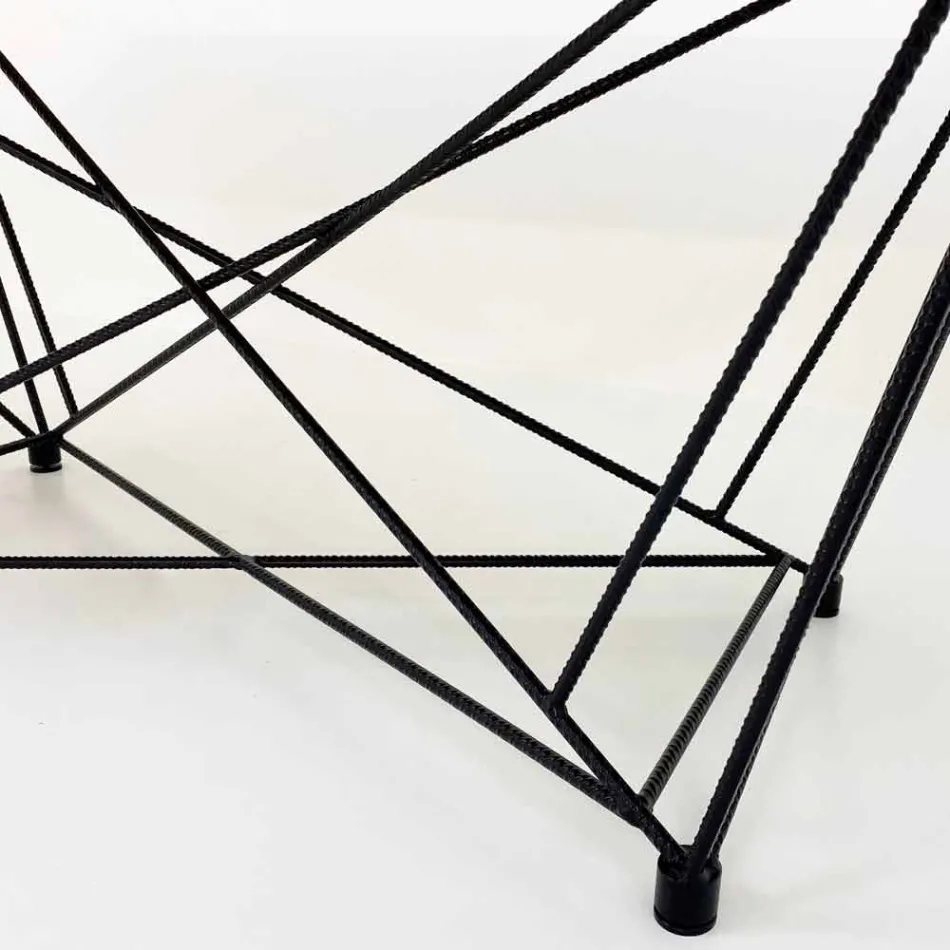 Mesa Extensible Moderna 14 asientos con Tapa Laminada Hecho en Italia -Ezzellino viadurini