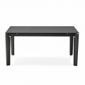 Mesa extensible hasta 220 cm en cerámica Made in Italy - Connubia Lord