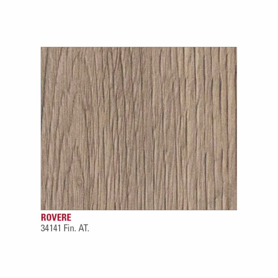 Mesa extensible hasta 334 cm efecto madera Made in Italy - Bavaria viadurini