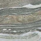 Mesa con tapa de cerámica y base de teca Made in Italy - Casco viadurini