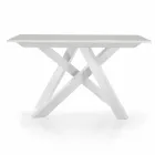 Mesa Consola Extensible hasta 325 cm en Melamina Hecho en Italia - Settimmio viadurini