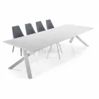 Mesa Consola Extensible hasta 325 cm en Melamina Hecho en Italia - Settimmio viadurini