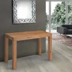 Mesa consola extensible en madera chapada Made in Italy - Gordito viadurini