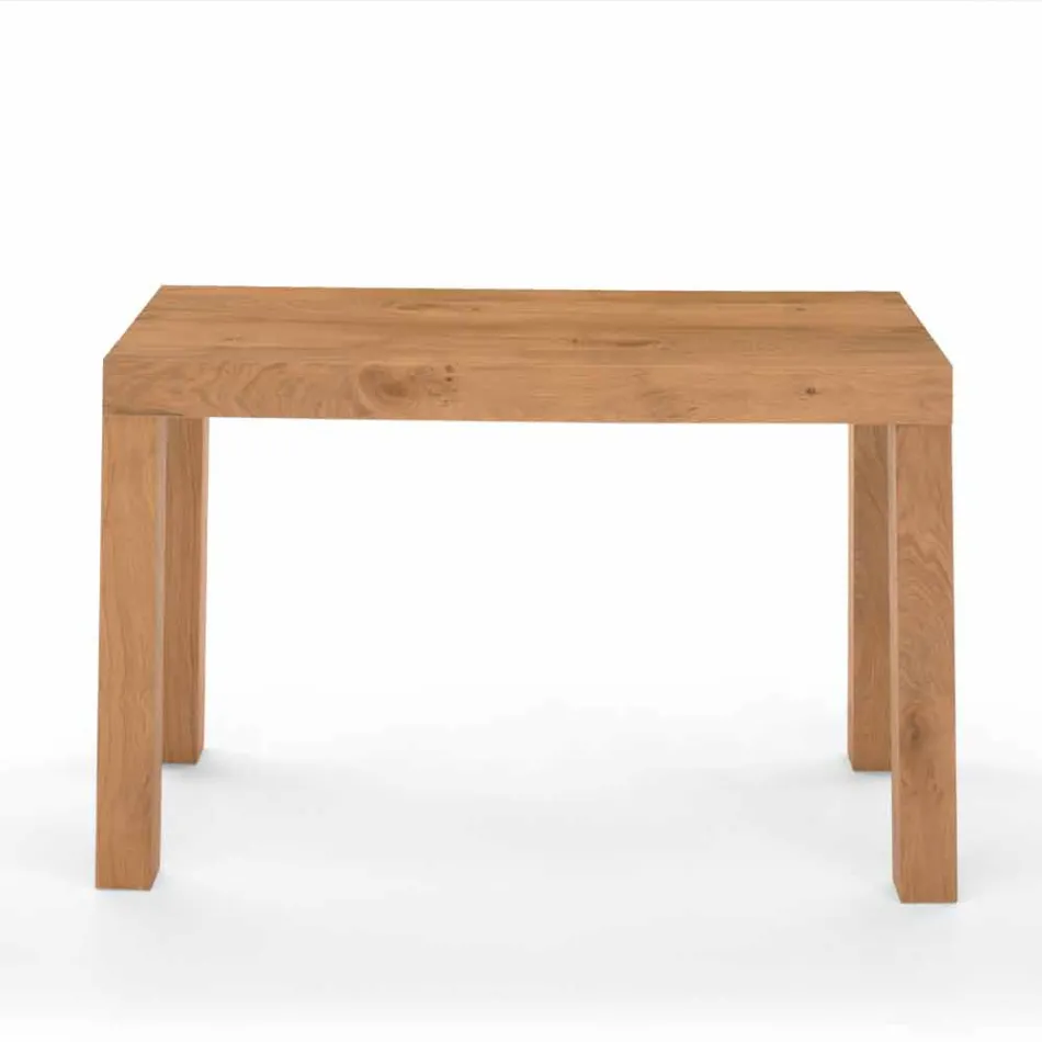 Mesa consola extensible en madera chapada Made in Italy - Gordito viadurini