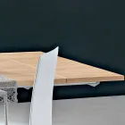 Mesa de cocina extensible hasta 280 cm en madera Made in Italy - Carlino viadurini