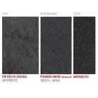 Mesa de cocina extensible de cerámica laminada fina Made in Italy - Efisto viadurini