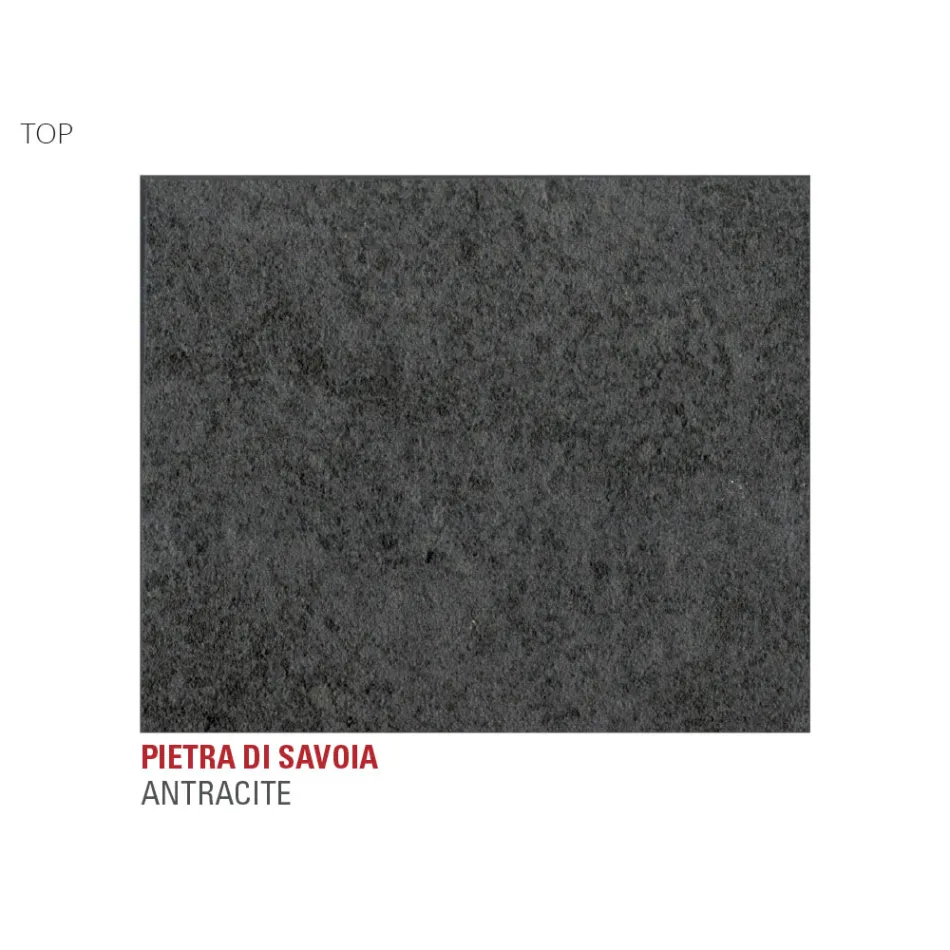 Mesa de cocina con tapa de laminado Made in Italy, alta calidad - Lingotto viadurini