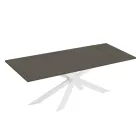 Mesa de cocina Fenix extensible hasta 300 cm Made in Italy - Grotta viadurini