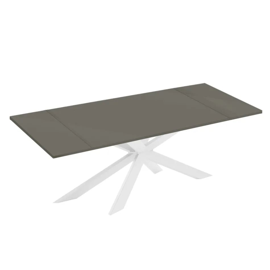 Mesa de cocina Fenix extensible hasta 300 cm Made in Italy - Grotta viadurini
