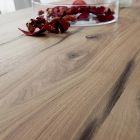 Mesa de cocina en madera y metal Made in Italy, alta calidad - Dotto viadurini