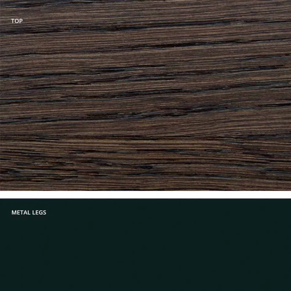 Hecho en Italia mesa de cocina de madera maciza de diseño, Dionigi viadurini