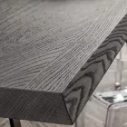 Mesa de cocina en madera descortezada de alta calidad Made in Italy - Pinocho viadurini