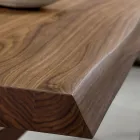 Mesa de cocina en madera descortezada de alta calidad Made in Italy - Pinocho viadurini
