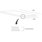 Mesa de cocina en madera descortezada de alta calidad Made in Italy - Pinocho viadurini