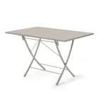 Mesa de exterior de acero galvanizado Made in Italy - Blair viadurini