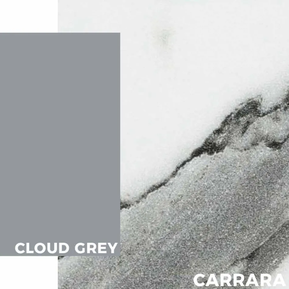 Mesa de exterior de aluminio de diseño moderno para jardín - Mississippi2 viadurini